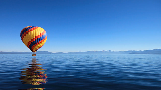 Hot Air Ballooning in Lake Tahoe