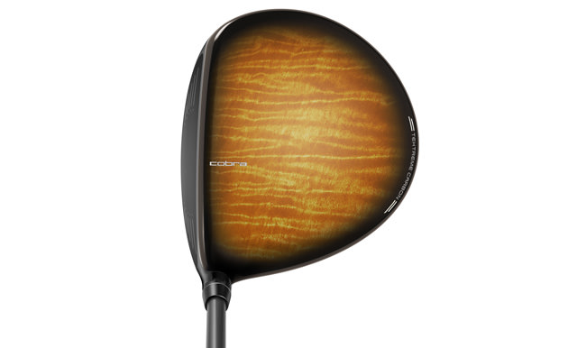 Address Position: Cobra's King F7 LE Wood Grain Driver