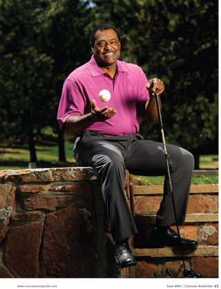Don Baylor at Hiwan Golf Club in 2009.