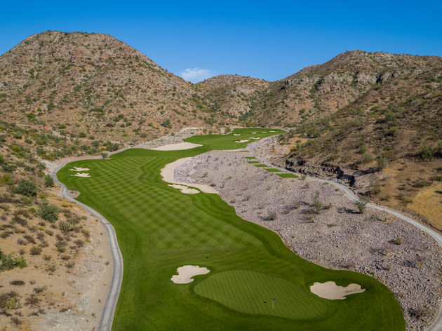 View of Danzante Bay's 7th hole.