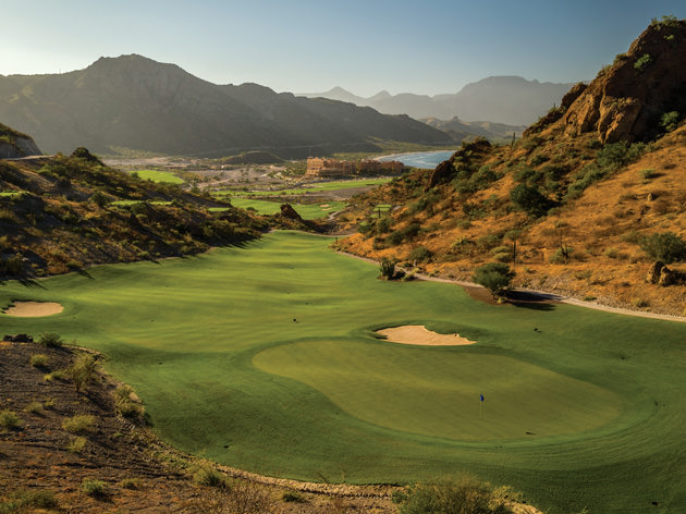 View of Danzante Bay's 16th hole.