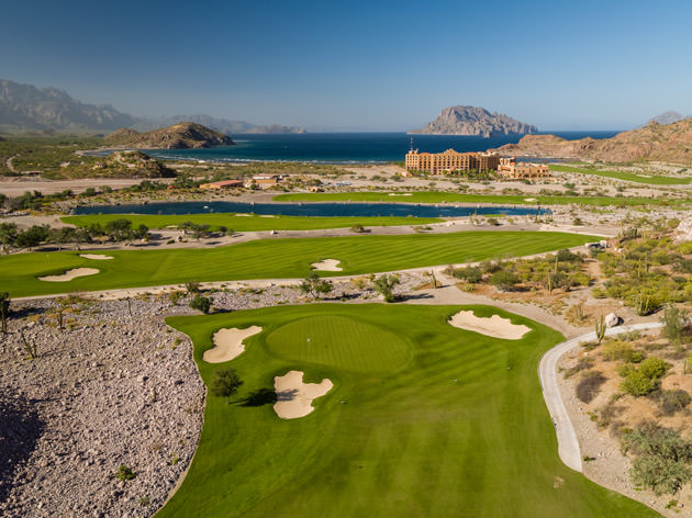View of Danzante Bay's 8th Hole.
