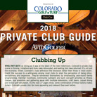 Colorado Golf Deals Courses News Tips Magazine