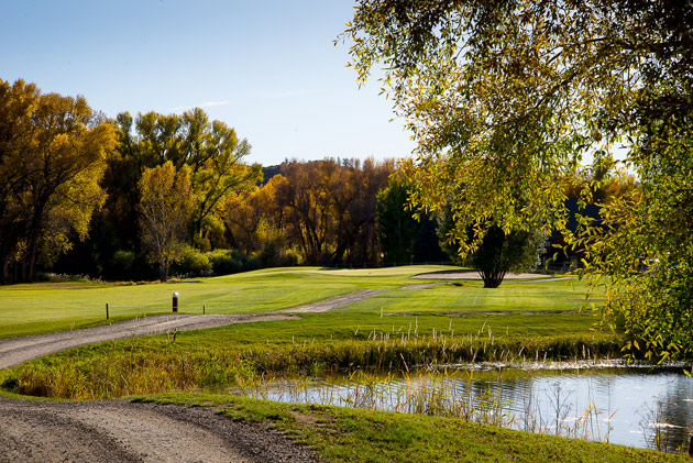 Hole 8 on Dos Rios Golf Club