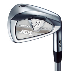 Bridgestone's Tour-B-JGR-HF2 irons.