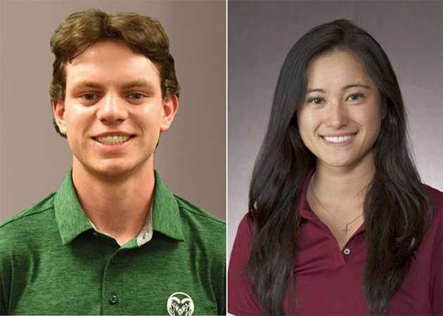 2018 CGA Players of the Year A.J. Ott and Mary Weinstein 2018 CGA Players of the Year A.J. Ott and Mary Weinstein