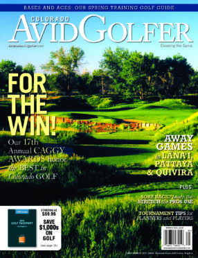 Colorado AvidGolfer 2019 Spring Issue Cover