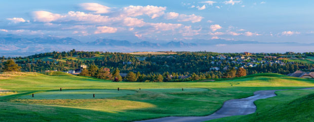 Country Club at Castle Pines at dawn