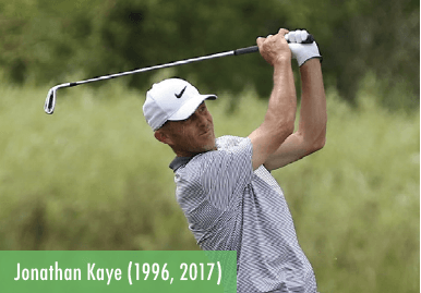 Jonathan Kaye - 1996 & 2017 champion