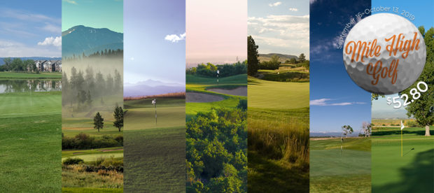 Mile High Golf at $52.80 golf courses
